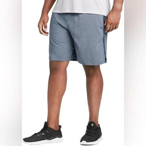 NWT All in Motion All in Men's Lined Run Shorts 9" Gym Running Blue Grey XXL 2XL